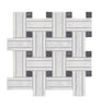 Default Title Bathroom Floor Tiles East Hampton Lattice Marble Mosaic thumbnail