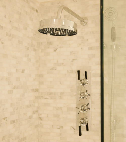 East Hampton Brick Marble Mosaic Marble Kitchen Tiles