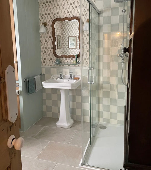 Forecast Fair Isle Square Glazed Tile Forecast range collection