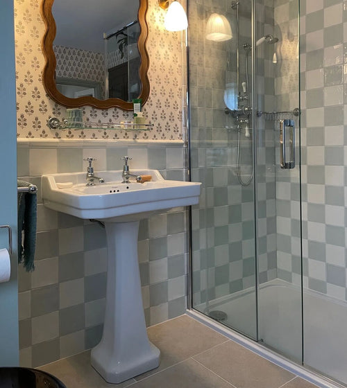 Forecast Fair Isle Square Glazed Tile Forecast range collection