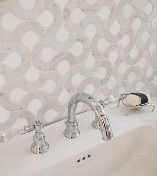 High Society Marble Guggenheim Bathroom Tiles
