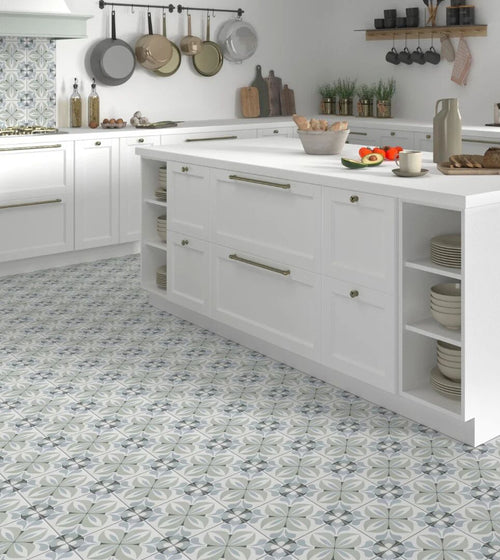 Infusion Lousa Patterned Tile Kitchen Tiles