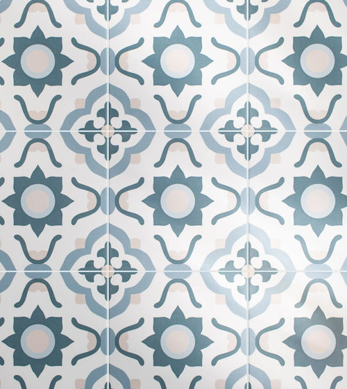 Infusion Nazare Patterned Tile Kitchen Tiles