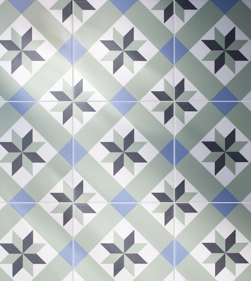 Infusion Ribeira Patterned Tile Kitchen Tiles