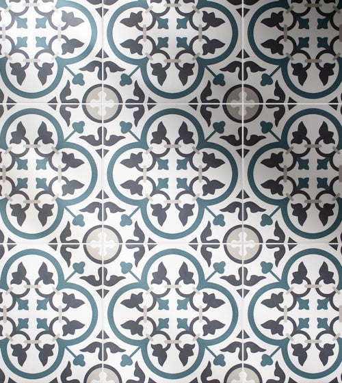 Infusion St Etienne Patterned Tile Kitchen Tiles