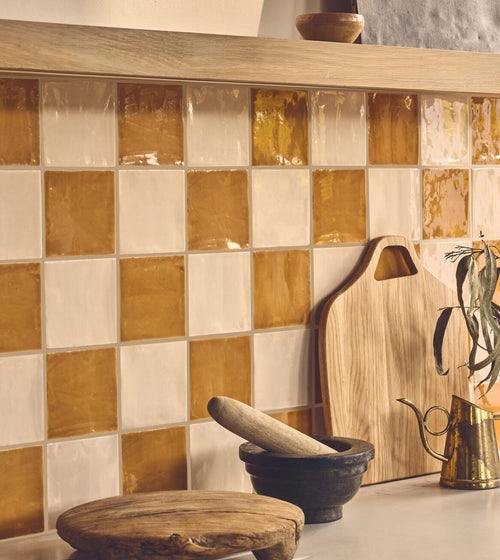 Jaipur Hoppers Hat Square Glazed Tile Kitchen Tiles