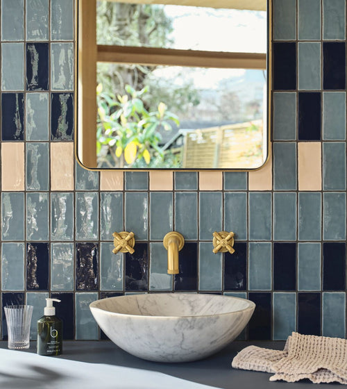 Jaipur Carbon Rectangle Glazed Tile Kitchen Tiles