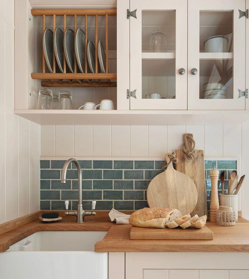 Jaipur Dartmouth Green Rectangle Glazed Tile Kitchen Tiles