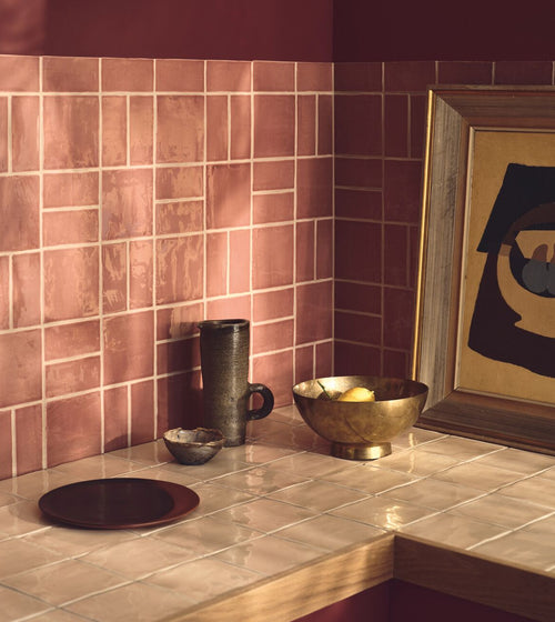 Jaipur Pompeiian Red 13 x 13 Ranges/Jaipur