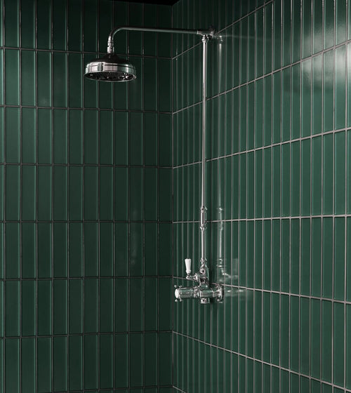 Kingfisher Green Glass Wall Tile Green Kitchen Tiles