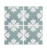 Default Title Bathroom Floor Tiles Kelmscott Coleton Blue Patterned Tile thumbnail