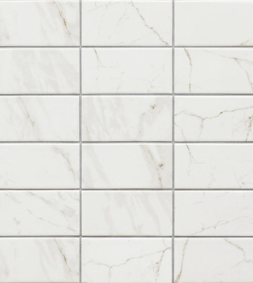 Malmo Base White Rectangle Marble Effect Floor Tiles Malmo Base White Rectangle Marble Effect Floor Tiles