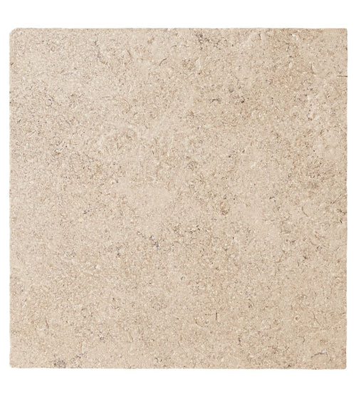 Temple Marsa Brushed Square Limestone Tile Bathroom Wall & Floor Tiles