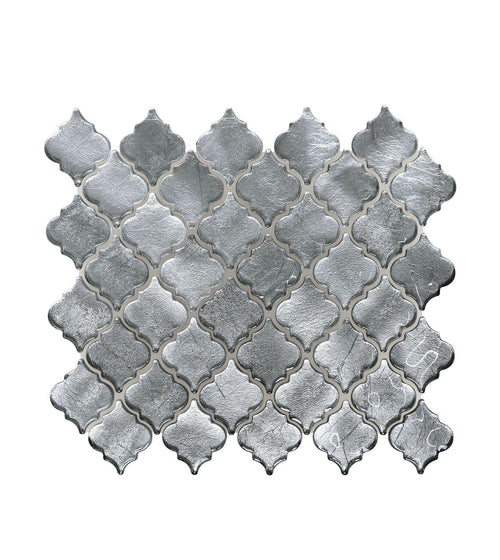 Metallic Vitreum Argentum Arabesque Silver Glass Tile Metallic Vitreum range collection Metallic Vitreum Argentum Arabesque Silver Glass Tile Metallic Vitreum range collection Metallic Vitreum Argentum Arabesque Silver Glass Tile Metallic Vitreum range collection