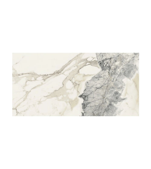 Milos Alabaster Marble Effect Tile - 60 x 120 Bathroom Wall & Floor Tiles
