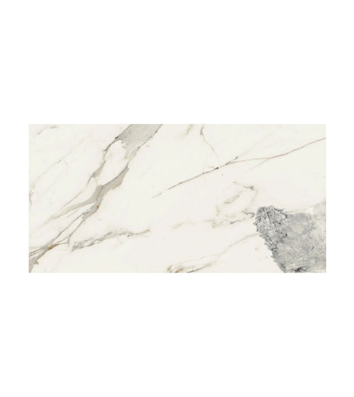 Milos Alabaster Marble Effect Tile - 60 x 120 Bathroom Wall & Floor Tiles