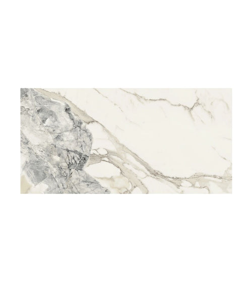 Milos Alabaster Marble Effect Tile - 60 x 120 Bathroom Wall & Floor Tiles