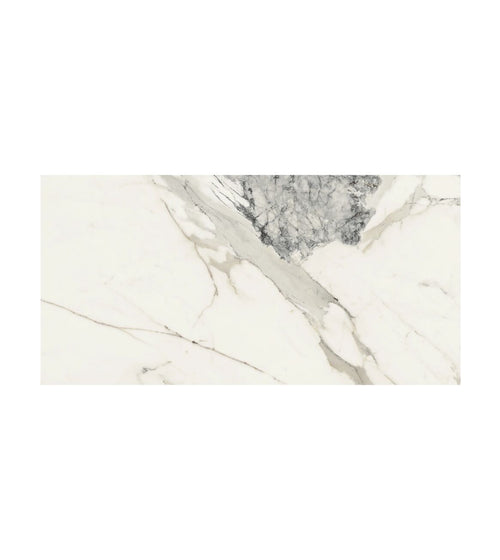 Milos Alabaster Marble Effect Tile - 60 x 120 Bathroom Wall & Floor Tiles