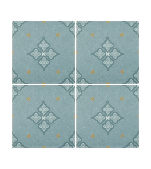 Jaipur Dabu Patterned Tile Kitchen Tiles