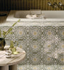 Default Title Bathroom Floor Tiles Nina Campbell Cochin Green Porcelain Tile thumbnail