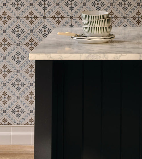 Retro Metro South Kensington Glazed Skirting Kitchen Tiles