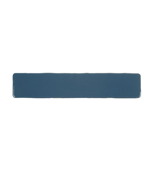 Nina Campbell Rivage Indigo Glazed Wall Tile Metro Kitchen Tiles