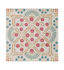 Default Title Bathroom Floor Tiles Nina Campbell Seville Coral Aqua Porcelain Tile thumbnail