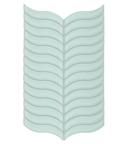 Nordic Glass Bergen Fjord Green Mosaic Bathroom Wall & Floor Tiles Nordic Glass Bergen Fjord Green Mosaic Bathroom Wall & Floor Tiles