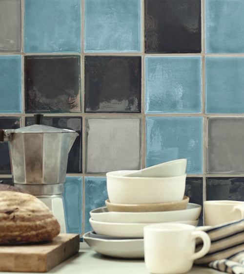 Provence Turbie Square Glazed Tile Handmade Wall Tiles
