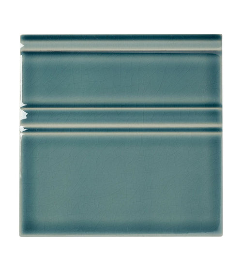 Retro Metro Green Park Glazed Skirting Kitchen Tiles