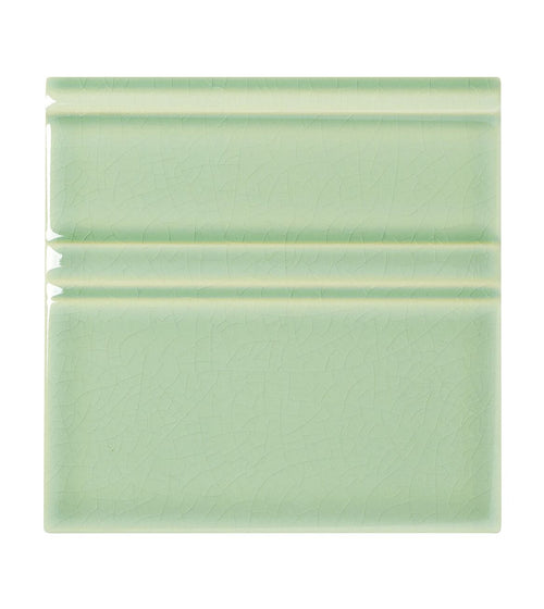 Retro Metro Lime House Glazed Skirting Kitchen Tiles