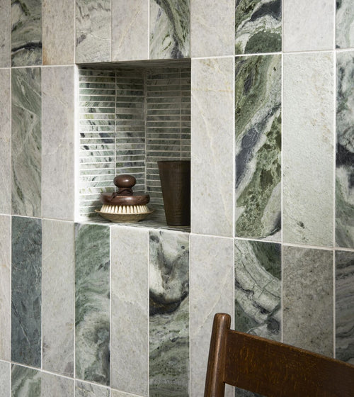 Seaspray Green Marble Tile 10x30