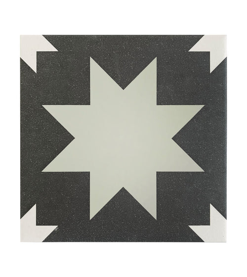 Bert & May Black Pradena Porcelain