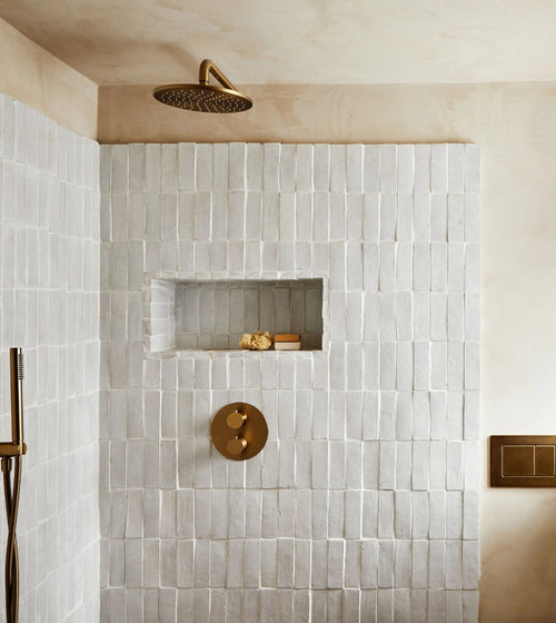 Medina Pure White Zellige Rectangle