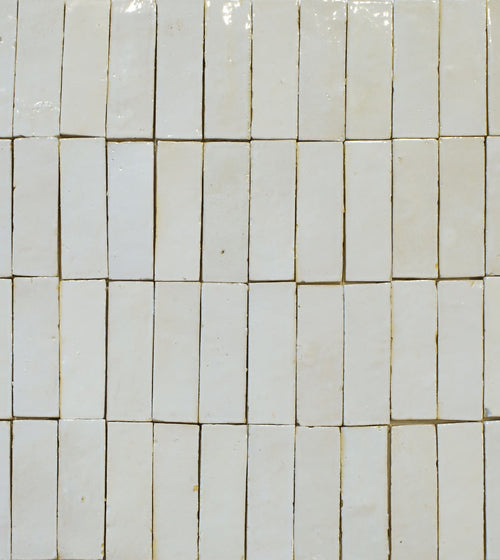 Medina Pure White Zellige Rectangle