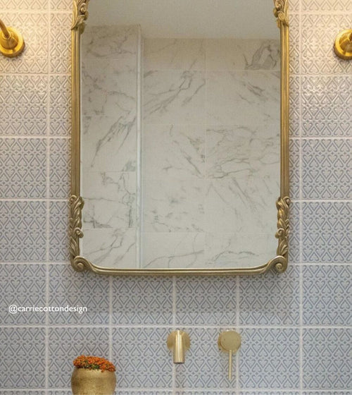 Alhambra Grey Decor 2 15 x 15 Bathroom Tiles