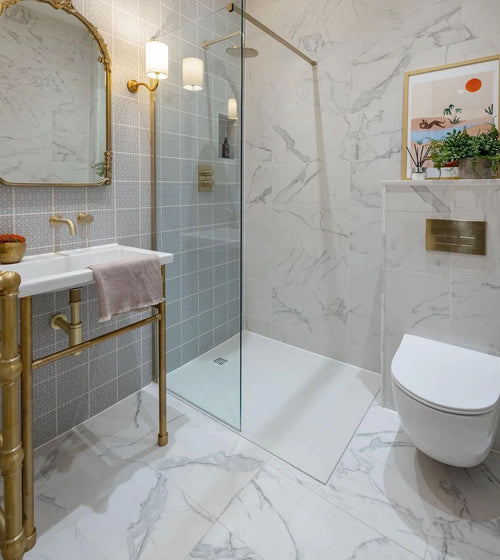 South Beach Marble Effect Tile Townsend Kitchen Tiles