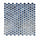 Copenhagen Penny Round Blue Mosaic