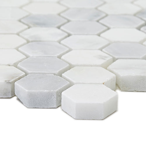 East Hampton Hexagonal Mosaic, Honed