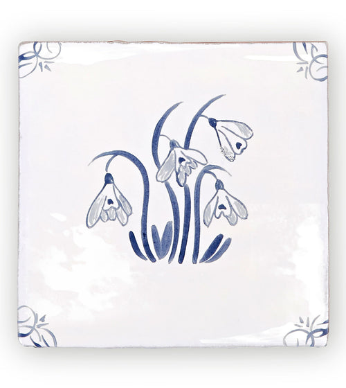 English Delft Snow Drop