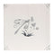 English Delft Dragonfly Charcoal Matt Tile