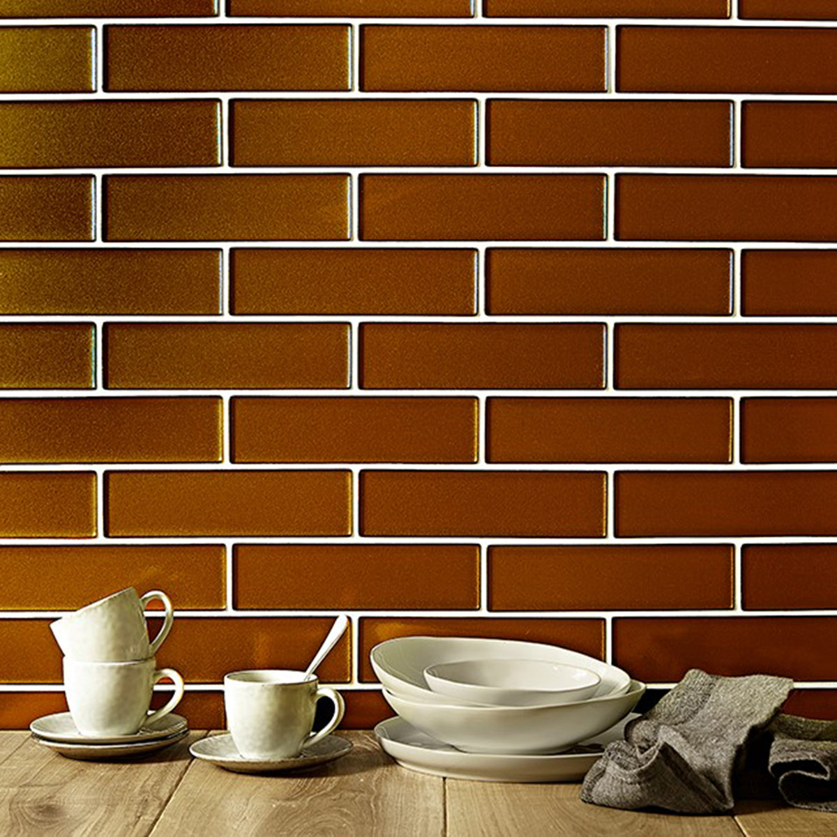 Burnt Orange Tiles