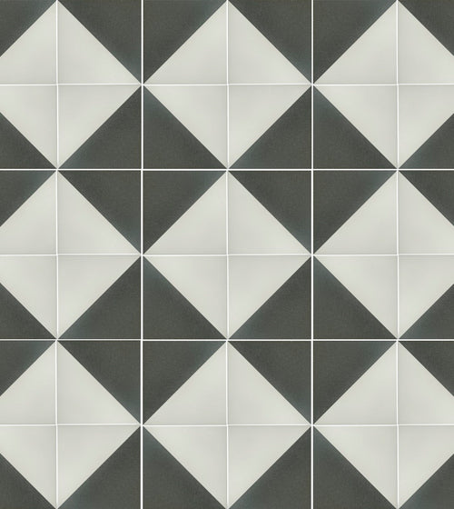 Bert & May Black Alalpardo Porcelain