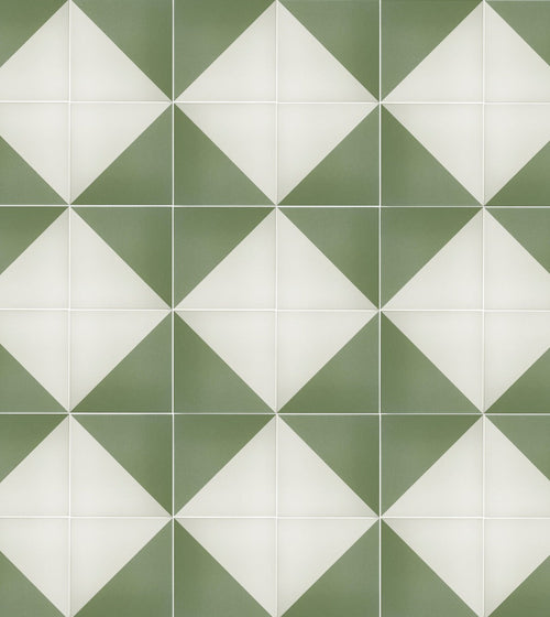 Bert & May Green Alalpardo Porcelain