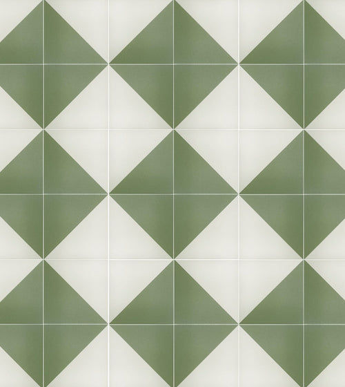 Bert & May Green Alalpardo Porcelain