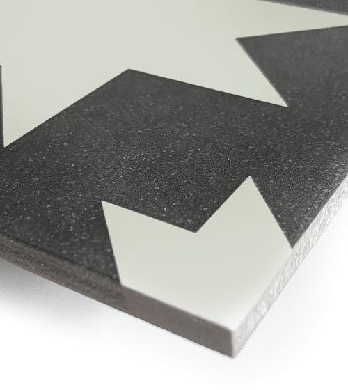 Bert & May Black Pradena Porcelain
