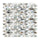 Mother of Pearl Black Rectangle