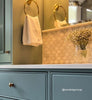 Default Title Bathroom Floor Tiles East Hampton Scallop Marble Mosaic thumbnail