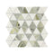 Seaspray Green Triangles Mosaic