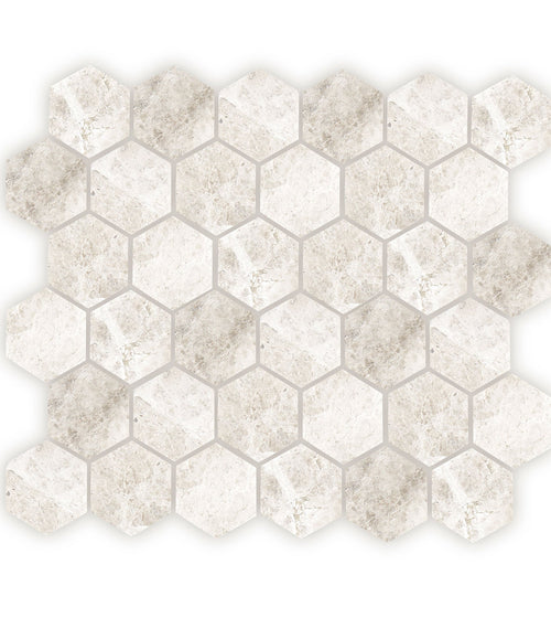 Westhampton Hexagon Mosaic, Honed